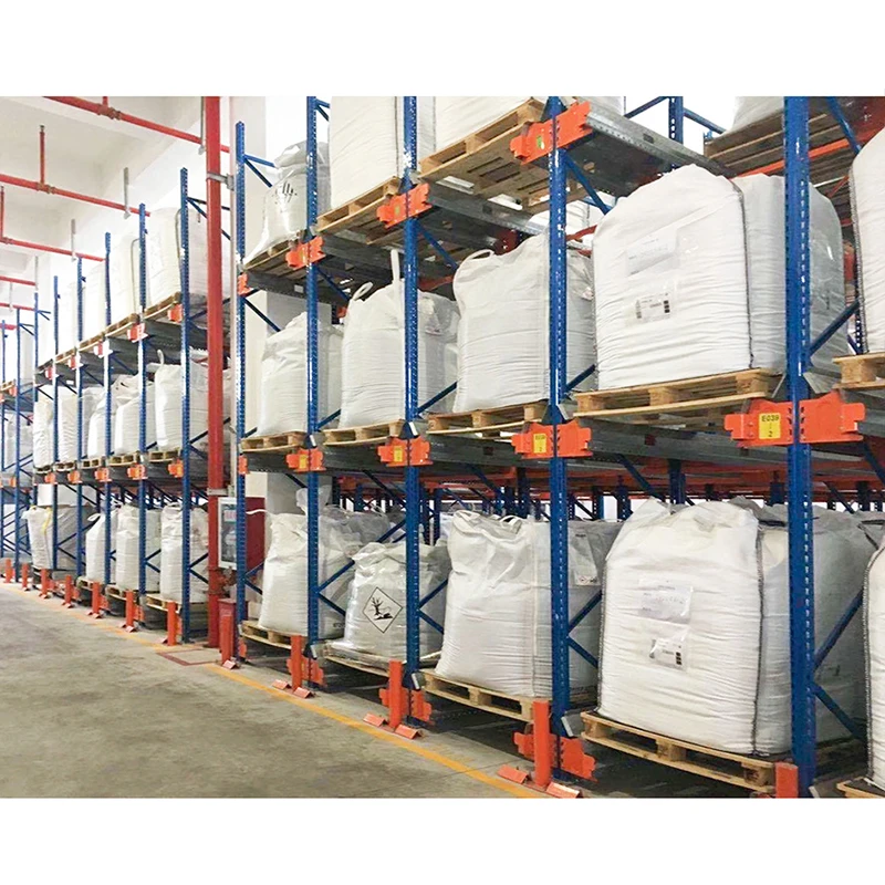 FIFO og Filo High Density Storage Shuttle Racking System